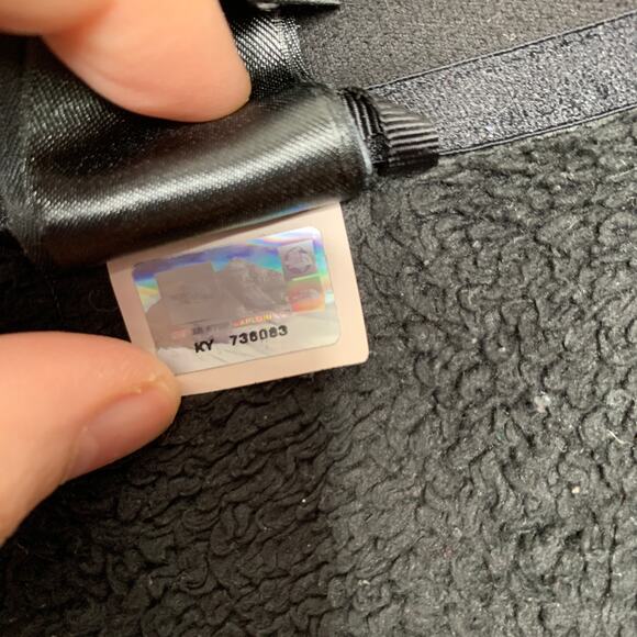 The North Face women's black Osito fuzzy fleece full zip up jacket Small - Picture 13 of 13